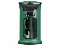 Mobiele airco - 4-in-1 Luchtkoeler - Mini airconditioner met 880ml watertank - Draagbare aircooler voor slaapkamer & kantoor - Energieklasse A+ - Groen