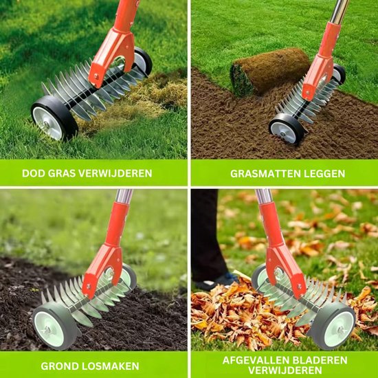 CRLYN® Woelvork - Tuinwoeler - Spitvork - 170 CM van CRLYN — afbeelding 3