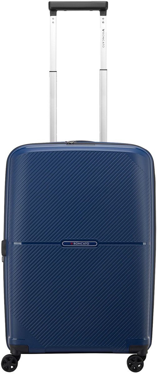Roncato Storm Handbagage Spinner 55 cm - Uitbreidbaar 40/46 liter - 55x40x20/23 cm - night blue
