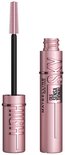 Rosegouden mascara met borstel, met de tekst 'HIGH' op de dop en 'SKY HIGH' op de huls.