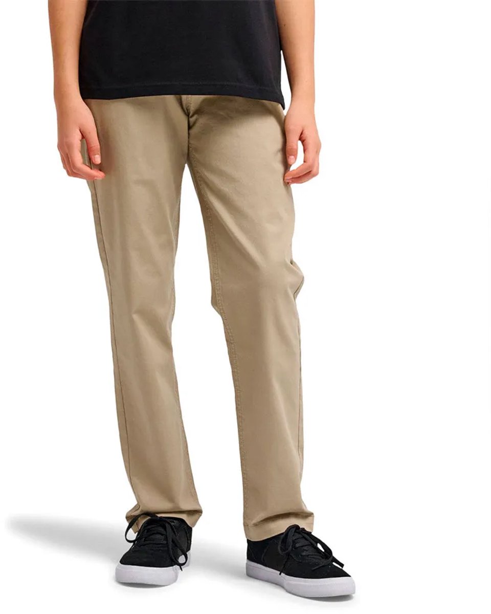 Element Regular Comfort Chino Broek 10 Years Jongen Aluminum