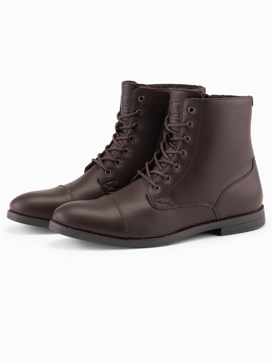 OMBRE Schoenen - Effen Bruin 45
