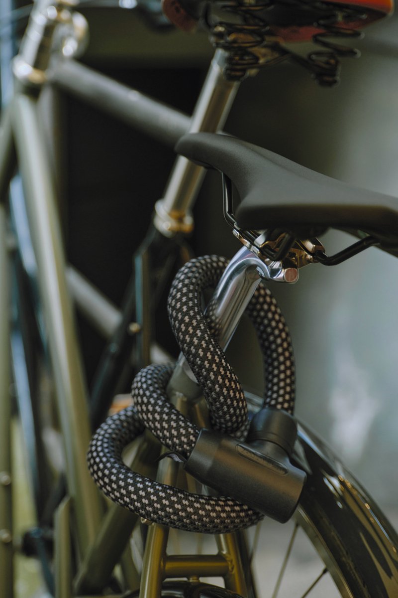 Fietsslot ABUS Textiel-kettingslot - YARNIT™ 4004K - Security level 7 - zwart - 110 cm - Geschikt voor elektrische fietsen en stadsfietsen - lichtgewicht - slechts 0,88 kg – foto 6