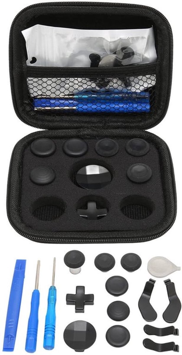 Elite Kit voor Xbox One Elite Controller Accessoire, Metalen RVS Vervangonderdelen voor Xbox One Elite Controller Serie 2.