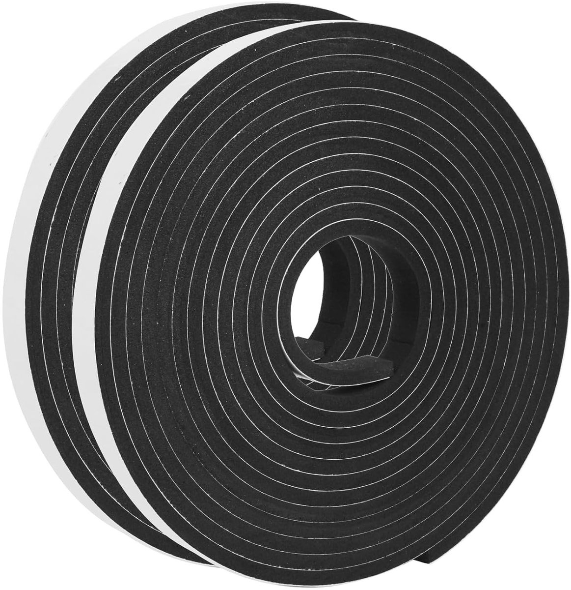 Zelfklevende Schuimafdichtingstape voor Geluid- en Warmte-isolatie van Ramen en Deuren, 10 mm x 3 mm x 10 m, Ideaal voor Energie-efficiëntie en Comfort