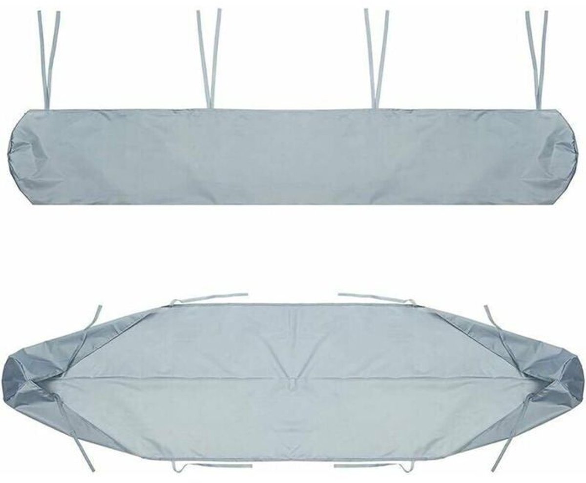 LISM-Beschermhoes - Groot - 4 meter - Waterdicht - Stofwerend - Oxford-stof - Grijs