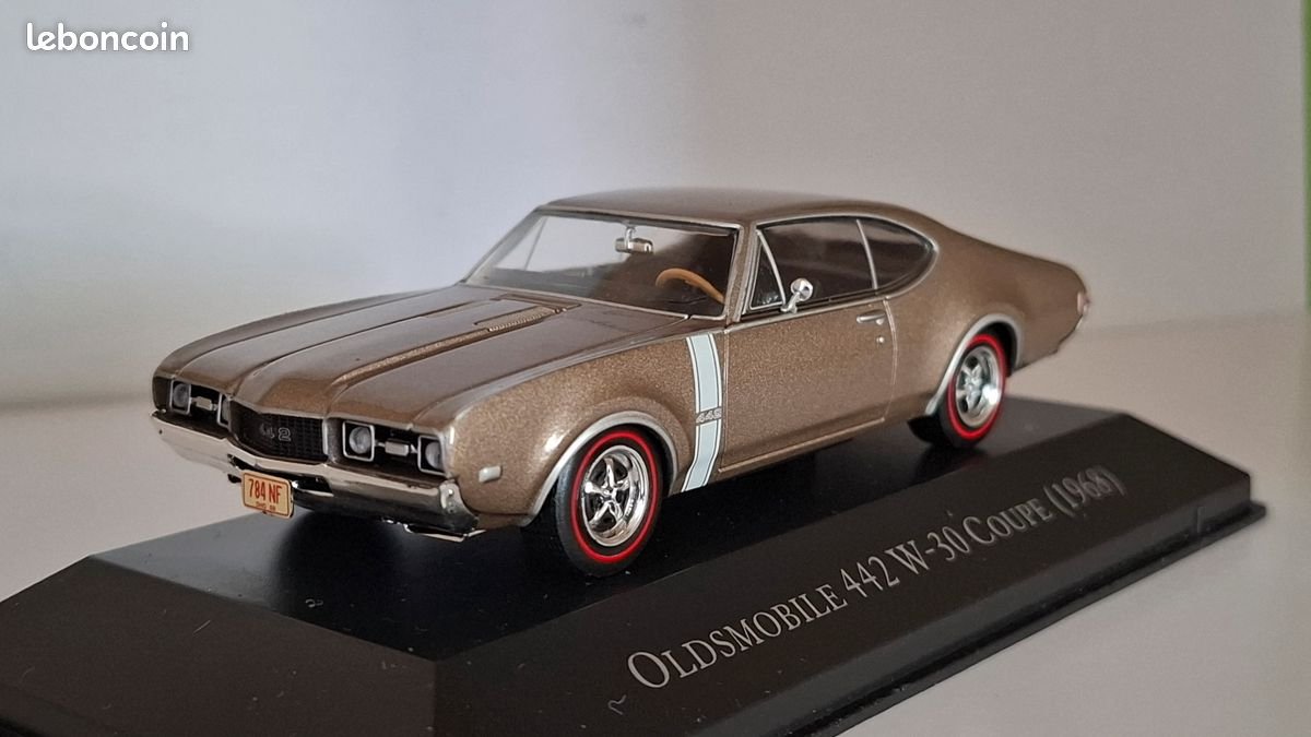 Modelauto Oldsmobile 442 W-30 Coupe 1968 - Schaal 1:43