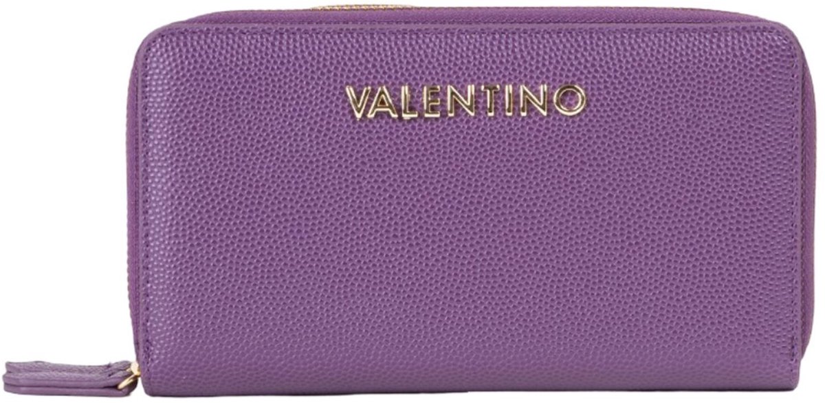 VALENTINO portemonnee Divina Zip Around Wallet Viola paars