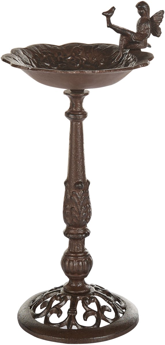 LARK - Vogelbadje - Bruin - IJzer