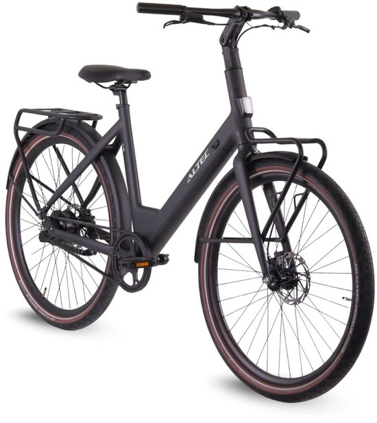 Altec X9 - Elektrische Damesfiets - 28 inch - 50 cm - Riembelt - Hydraulische schijfremmen - Mat Zwart — afbeelding 2