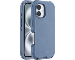 Otterbox - Defender Mag geschikt voor iPhone 16 Hoesje - baby blue jeans | baby blue jeans
