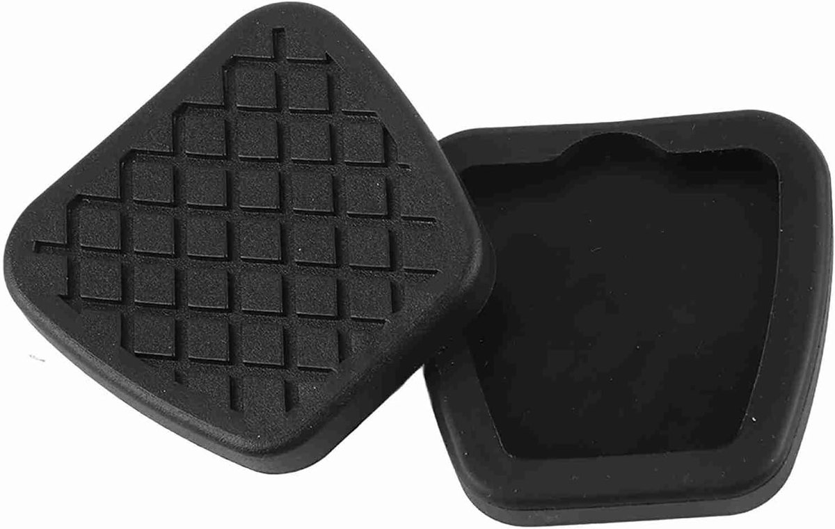 Set van 1 Paar Rubber Voetpedalenkappen voor Rem en Koppeling voor CR-V 46545-SA5-000, Antislip, Duurzaam en Comfortabel