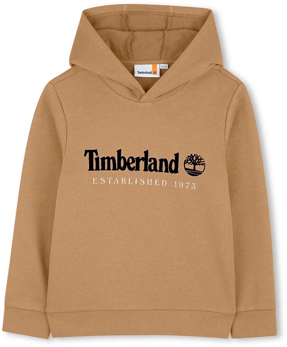 Timberland T60975 Hoodie 10 Years Jongen Zwart