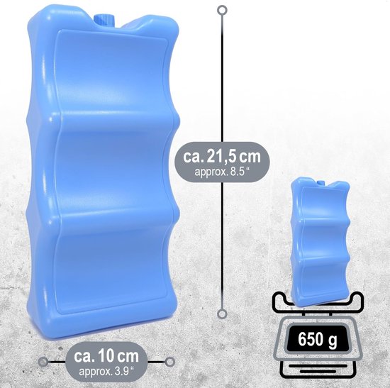Koelelement voor blikken en kleine flessen - Koelpack voor koeltas en koelbox (3 stuks) van Merkloos — afbeelding 4