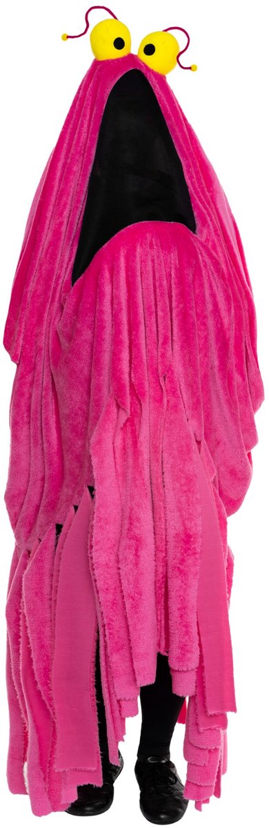 Sesamstraat – Yip Yip Marsianer Alien kostuum roze - Monster carnaval faschingskostuum