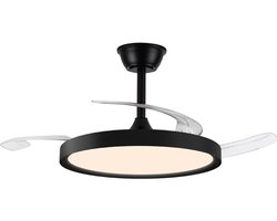 CristalRecord - Plafondventilator Polaris Ø 106 cm zwart
