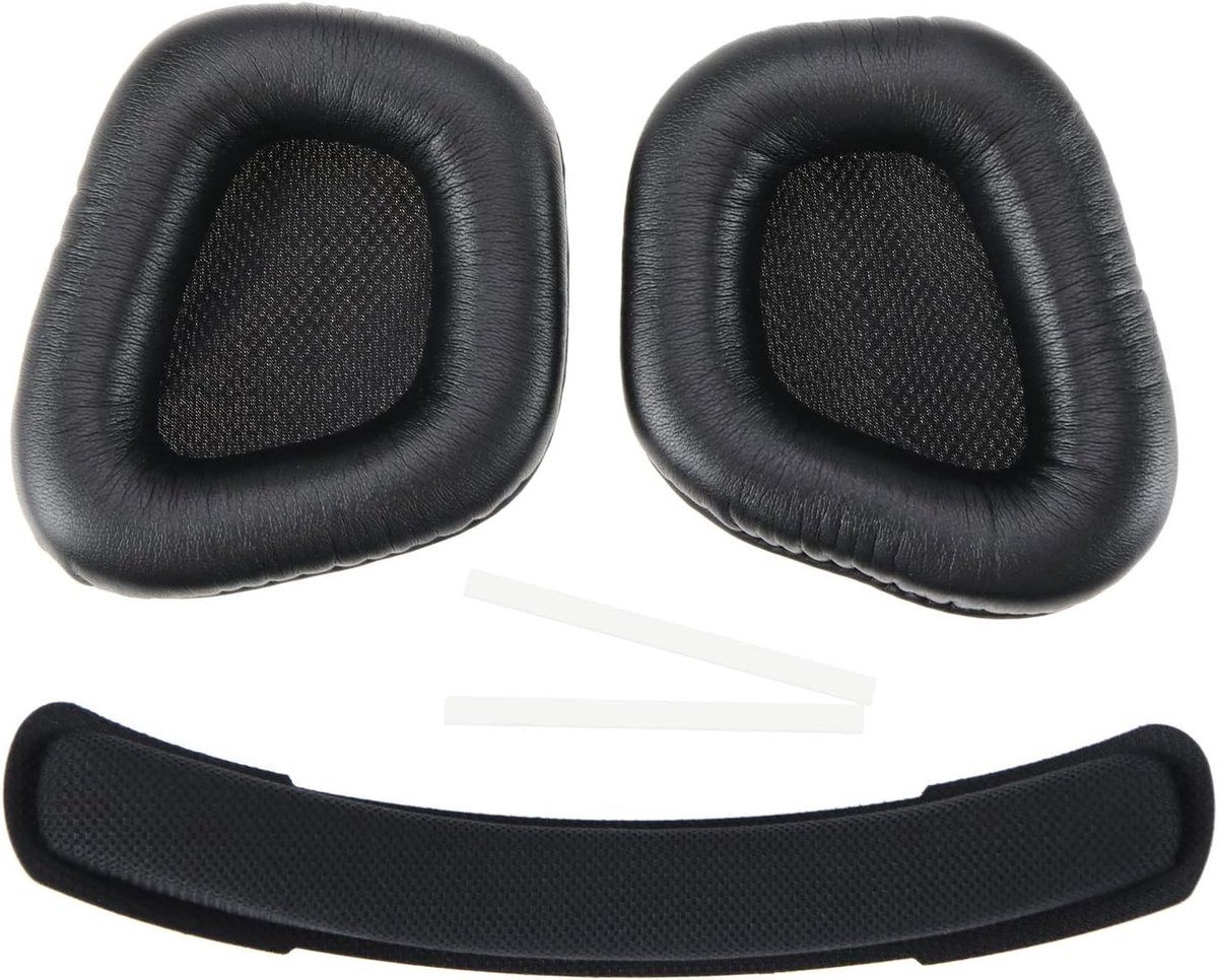 Comfortabele oorkussens voor draadloze gamingheadsets - Vervangende pads van kunstleer voor optimale geluidsisolatie en draagcomfort
