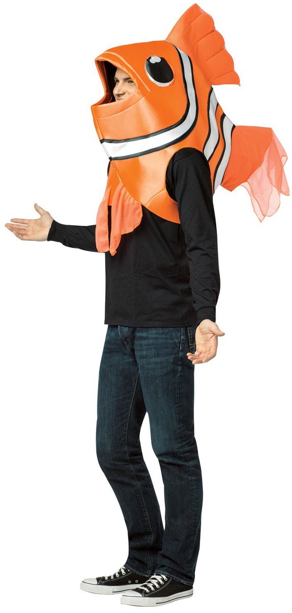 Klein clownvis kostuum