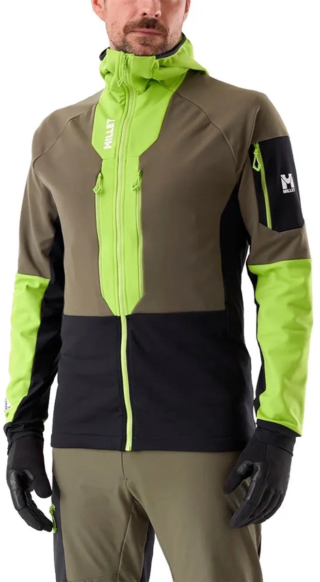 Millet Pierra Ment Fleece Met Volledige Rits Groen S Man