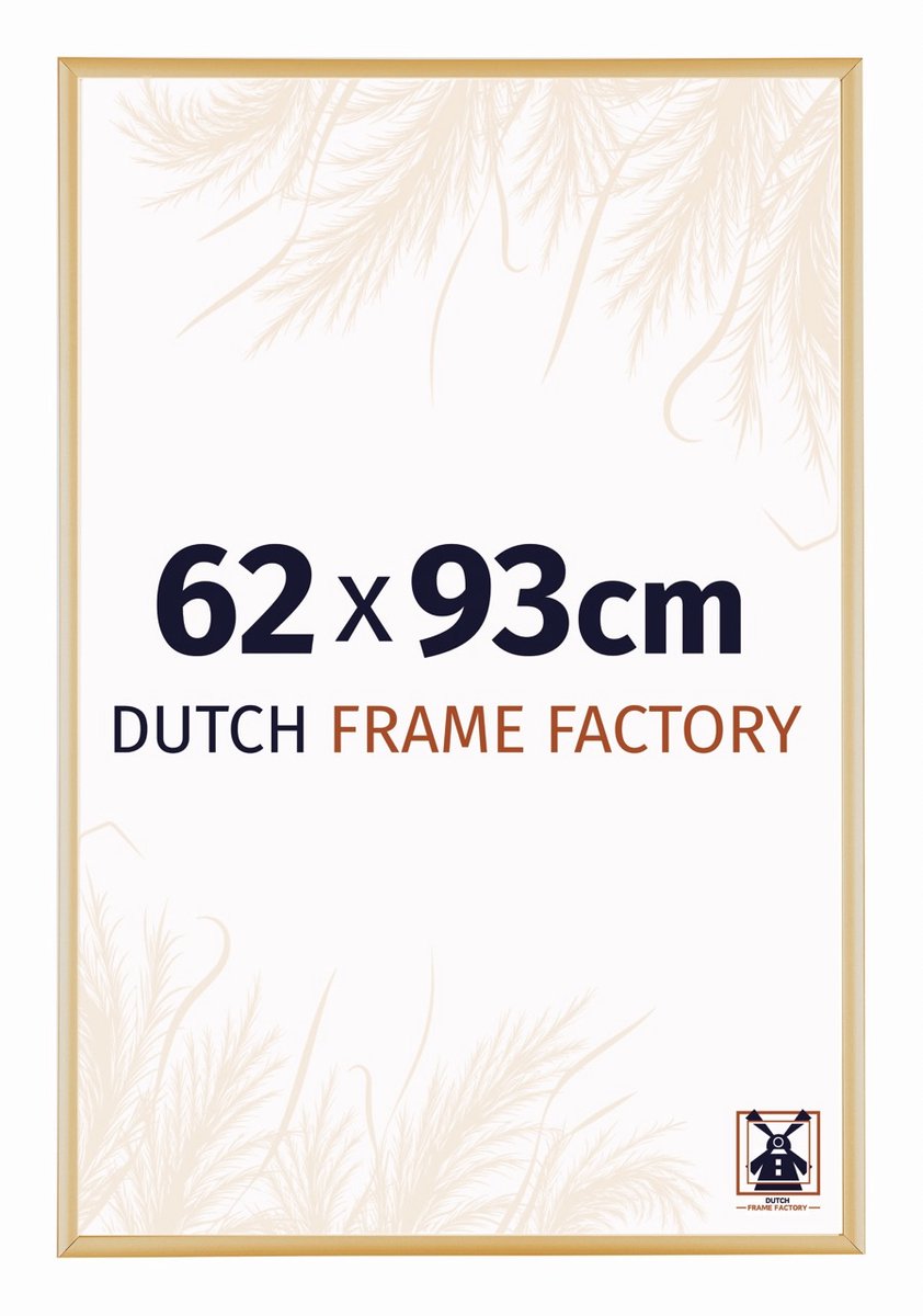 Dutch Frame Factory Fotolijst 62x93 cm - Aluminium - Goud Vintage - Kampen