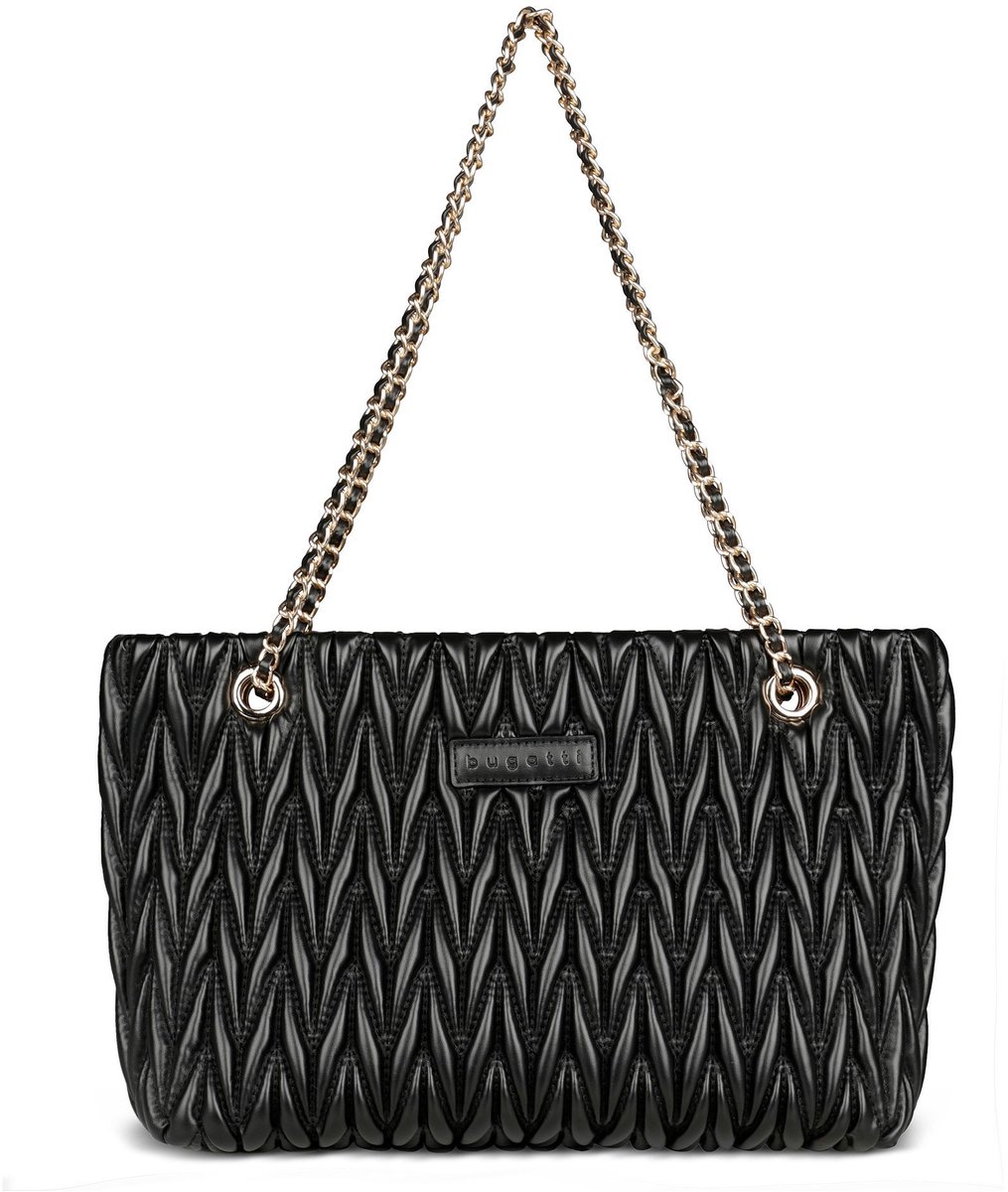 bugatti schoudertas Mare 4.0 Shoulderbag Black zwart