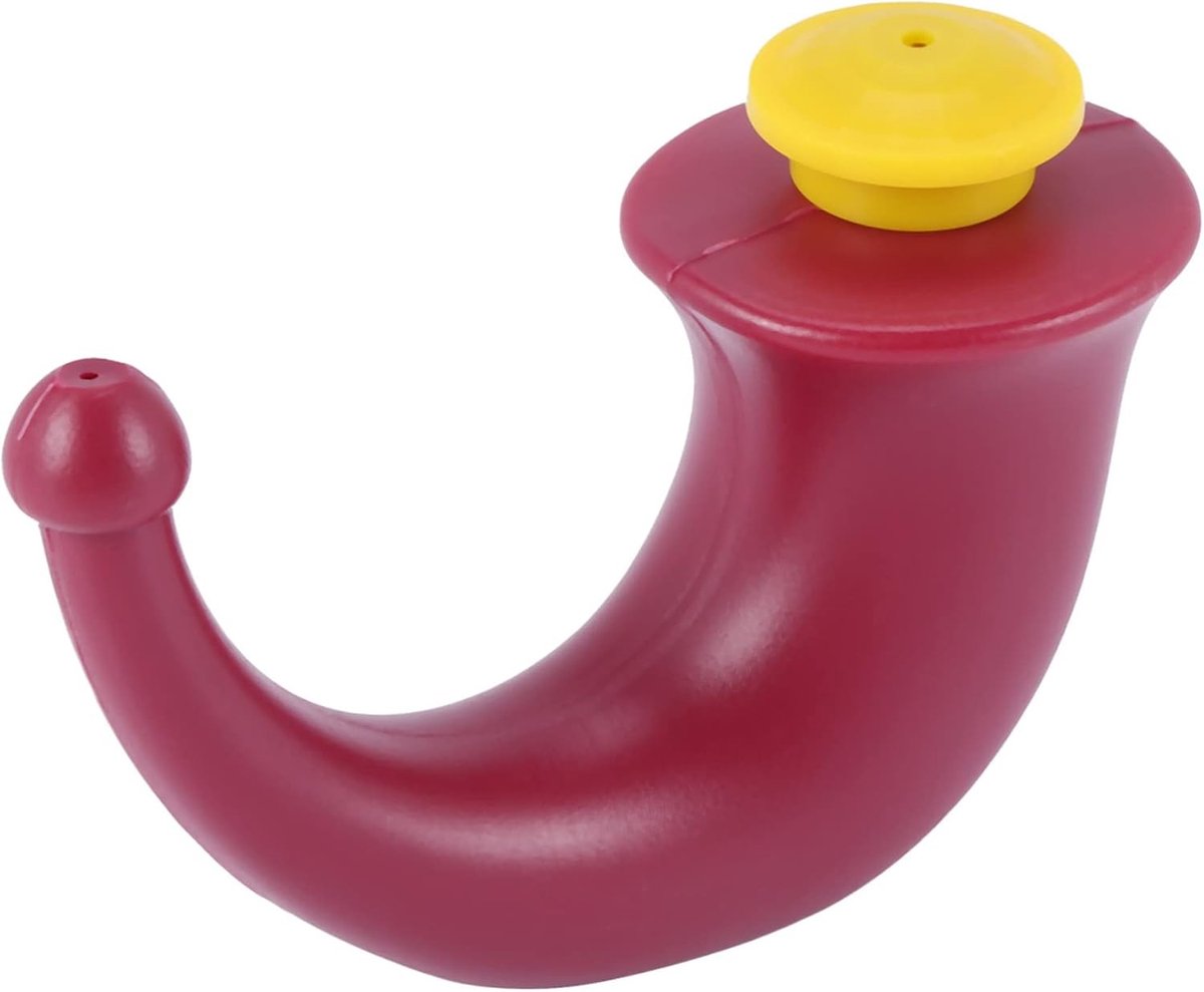 Effectieve Yoga Neti Pot voor Neusreiniging, Sinusirrigatie en Verlichting van Allergieën - 200ml
