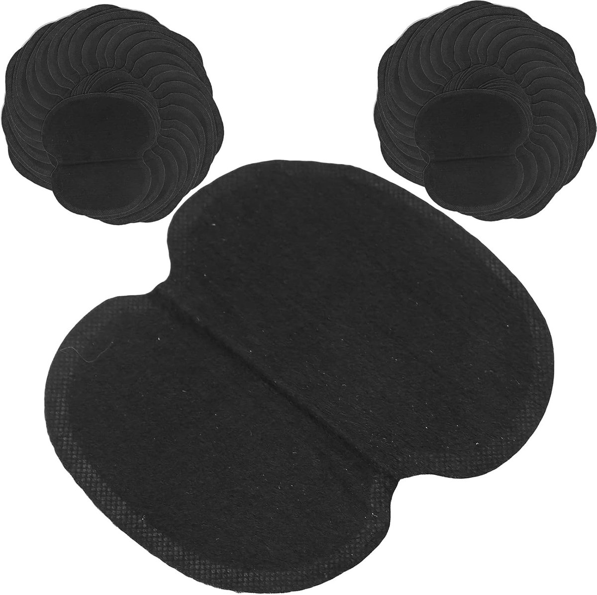 60 Stuks Onderarm Zweetpads van Niet-Geweven Stof voor Kleding - Wegwerp Zweetabsorberende Pads voor Dames en Heren, Ideaal voor Onderkleding en Sportactiviteiten