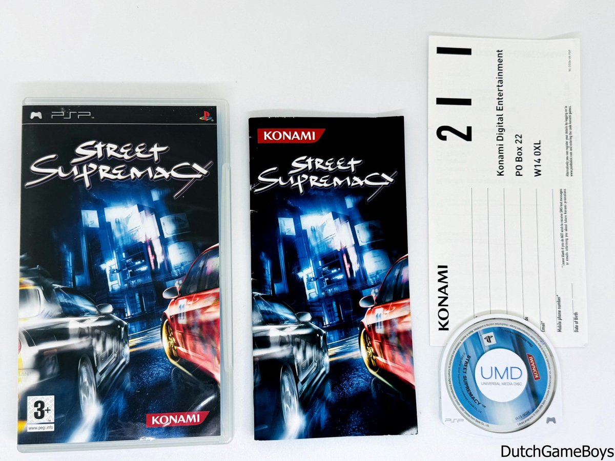 PSP - Street Supremacy + Reg. Card - English
