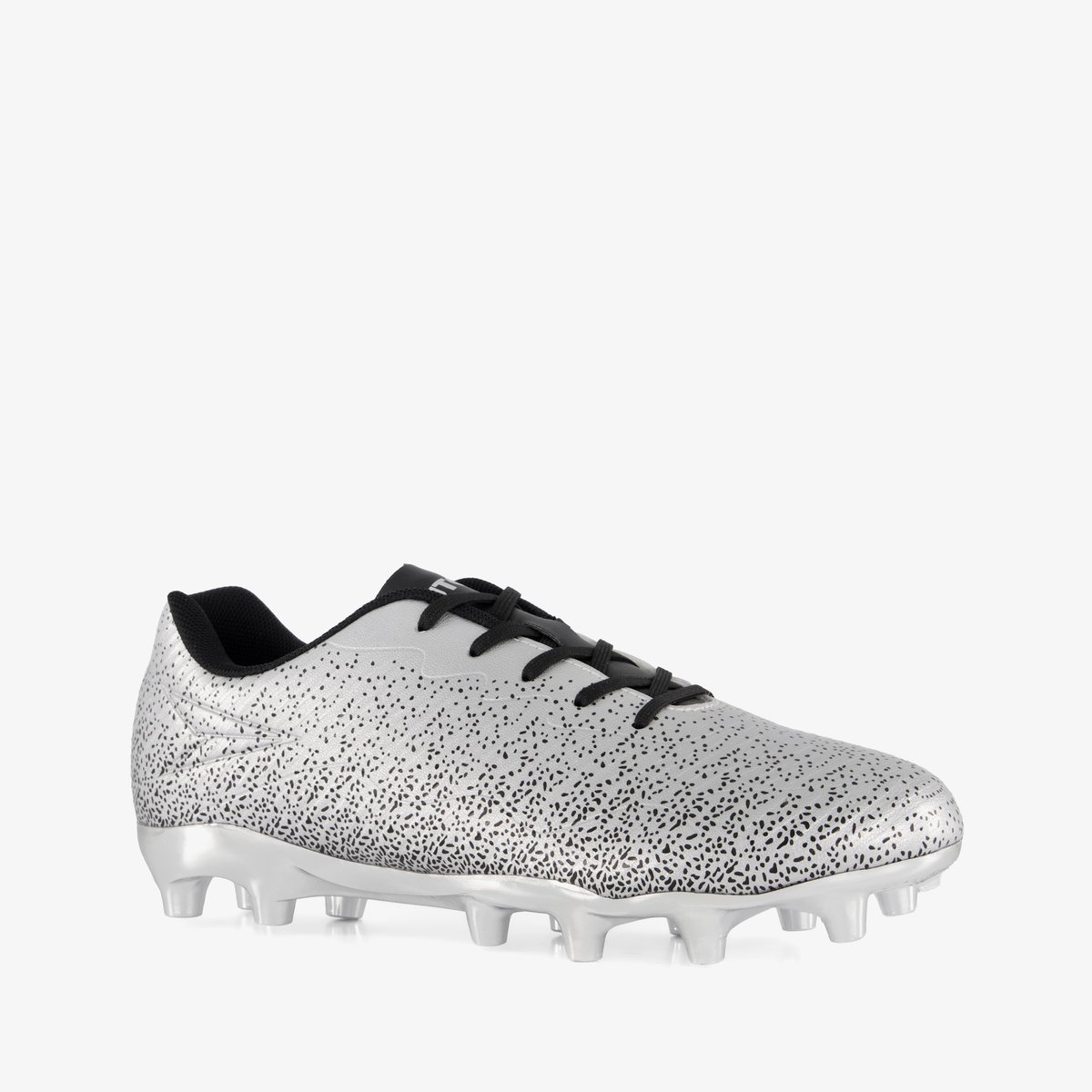 Dutchy kinder voetbalschoenen MG zilverkleurig - Maat 34 - Uitneembare zool