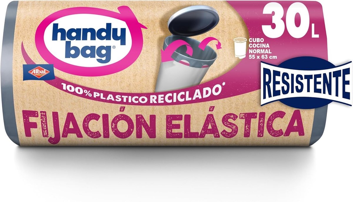 Vuilniszakken - Drielaags Kunststof - Robuust en Lekvrij - Elastische Bevestiging - Voor Keuken
