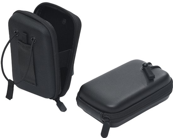 Golf accessoires - Golftas - Golf Rangefinder hoes - Universele harde opbergtas van EVA en Oxford stof - Zwart — afbeelding 3