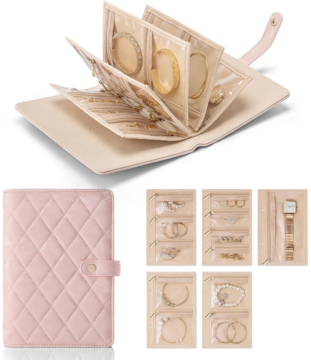 Solidchoice - Sieradendoos voor Dames met Compartimenten en Organizer