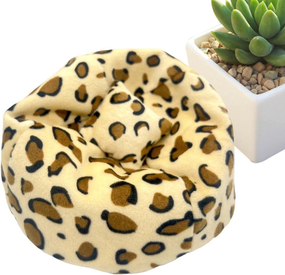 Poppenhuis Zitzak - Mini Bank Stoel - Poppenhuis Decoratie - Realistisch Bank Design - 16 x 16 x 13 cm