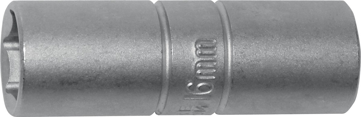 Steeksleuteldop voor bougies 1/2 inch SW 16mm 6KT L.TECWERK