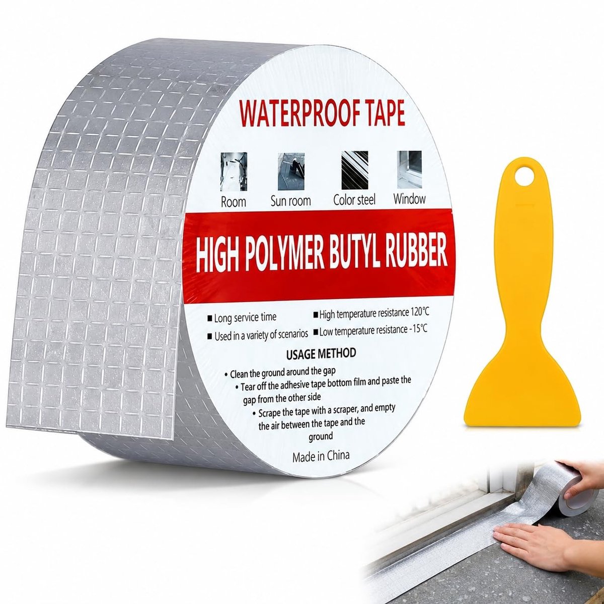 Solidchoice - Professionele Butyl Tape voor Waterdichte Reparaties
