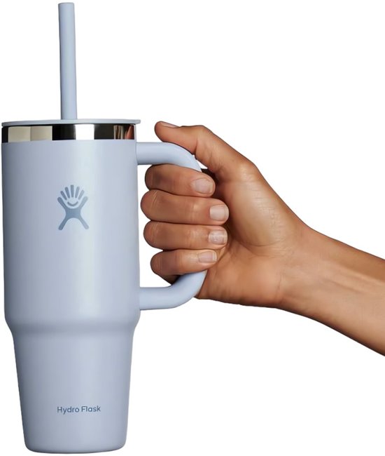 Merkloze Thermosbeker 709 ml - RVS, Blauw — afbeelding 3