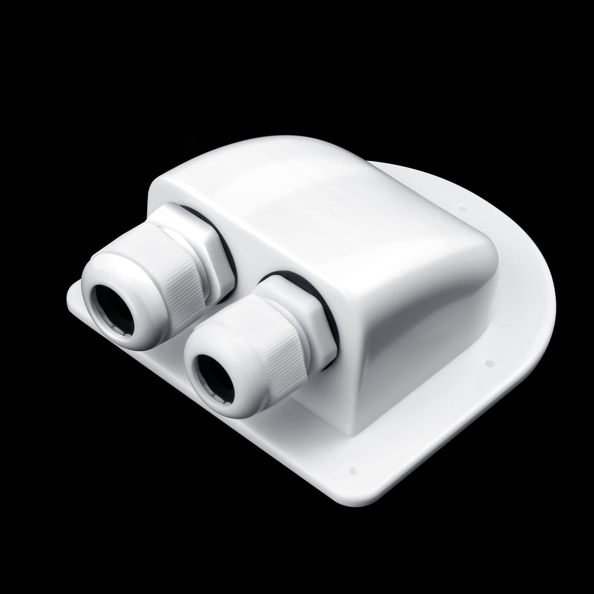Solidchoice - Kabel Entry Gland Solar Dubbele Kabel Entry Weerbestendig voor Zonnekabel Panel Aansluitdoos