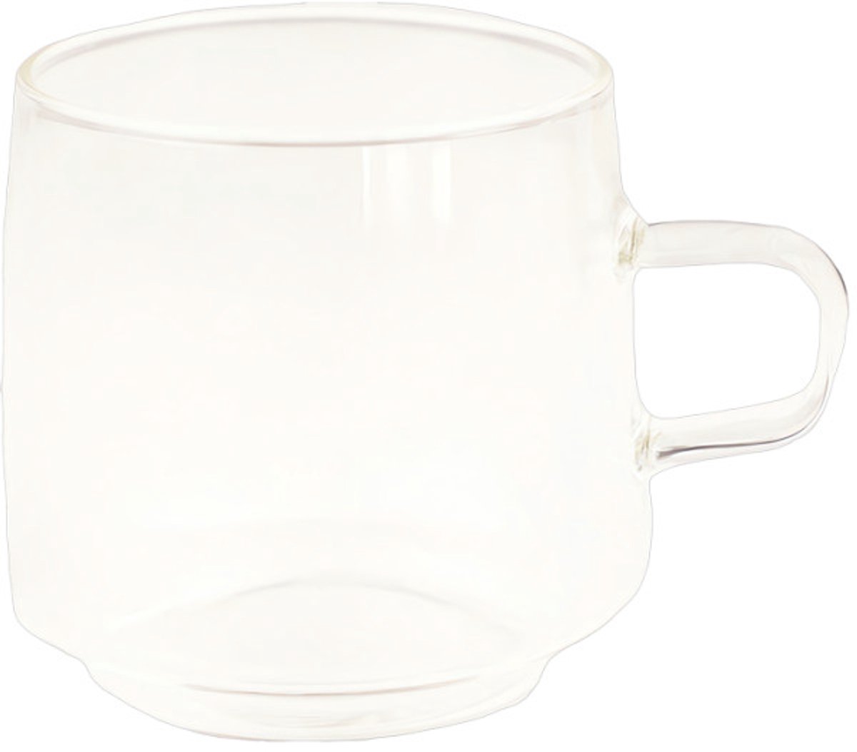 Latte glas met oor CHiATO, 320 ml – transparant
