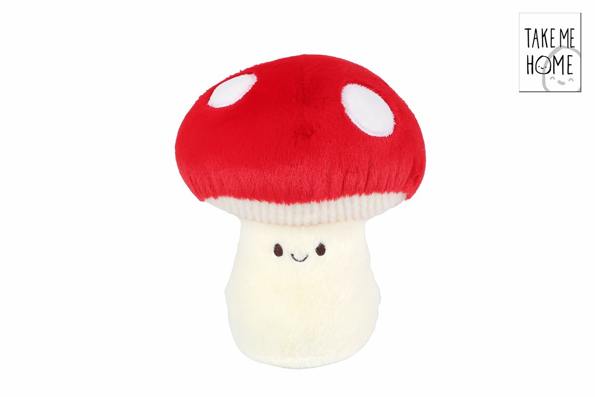 Take Me Home paddenstoel pluche 18cm.