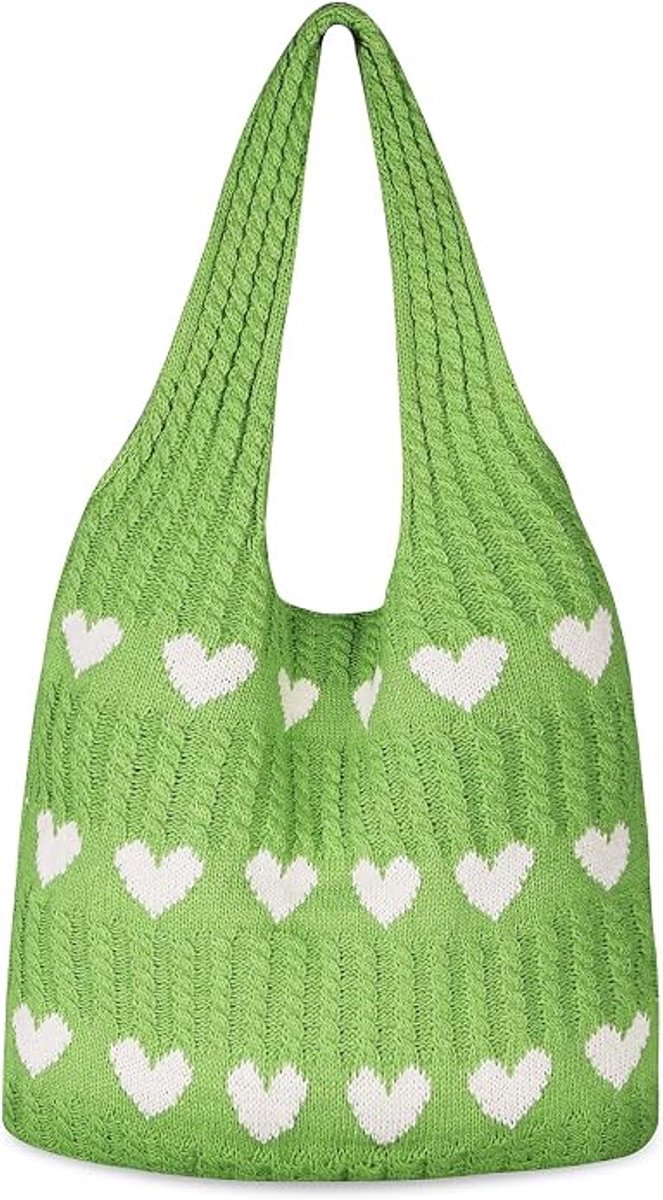 Gehaakte strandtas met gaasmotief, gebreide schoudertas, gehaakte zomertas, strandtas voor dames, grote schoudertas, ideaal voor vakanties, reizen, het strand en de zomer