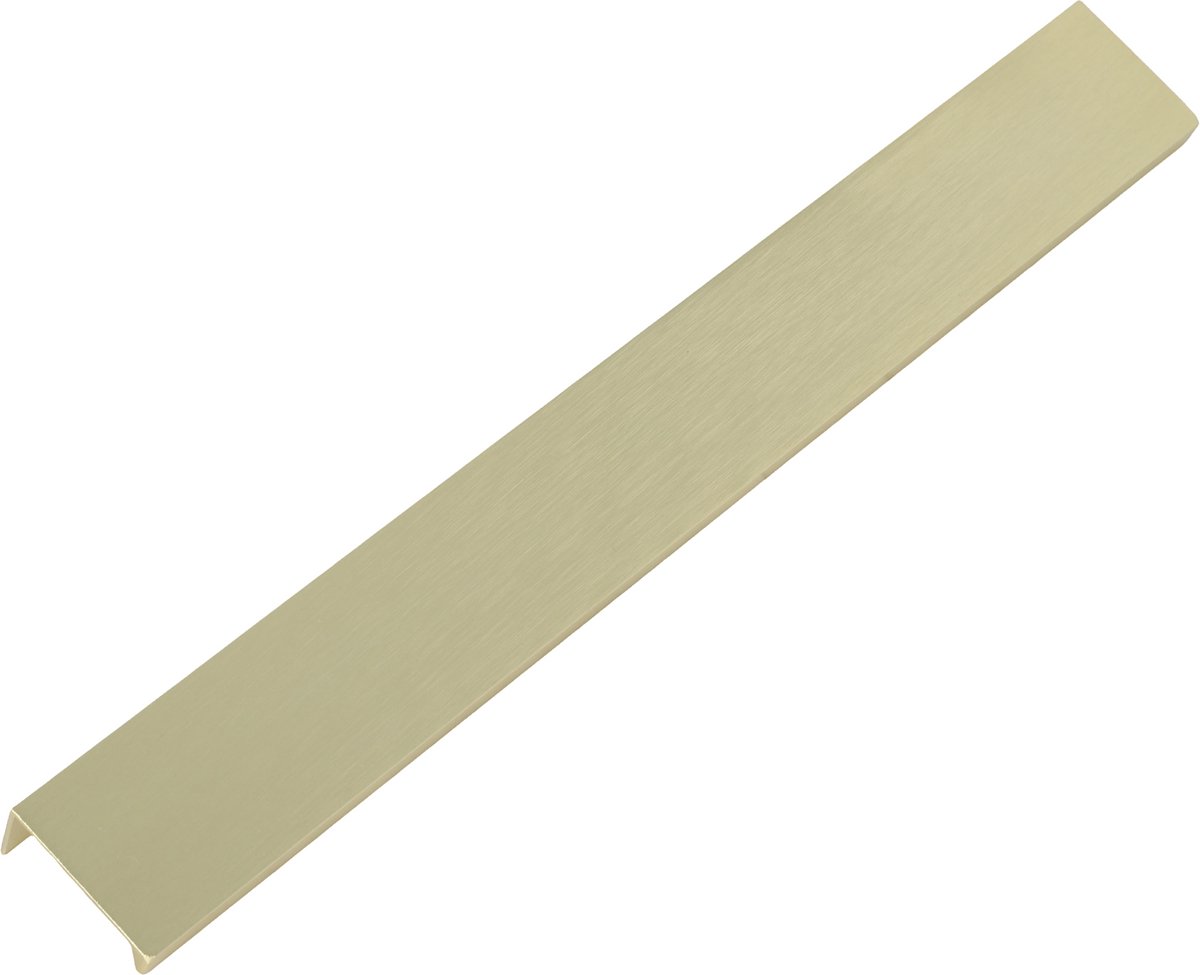 Meubelprofielgreep Siena mat goud 250mm - Boorafstand 192mm