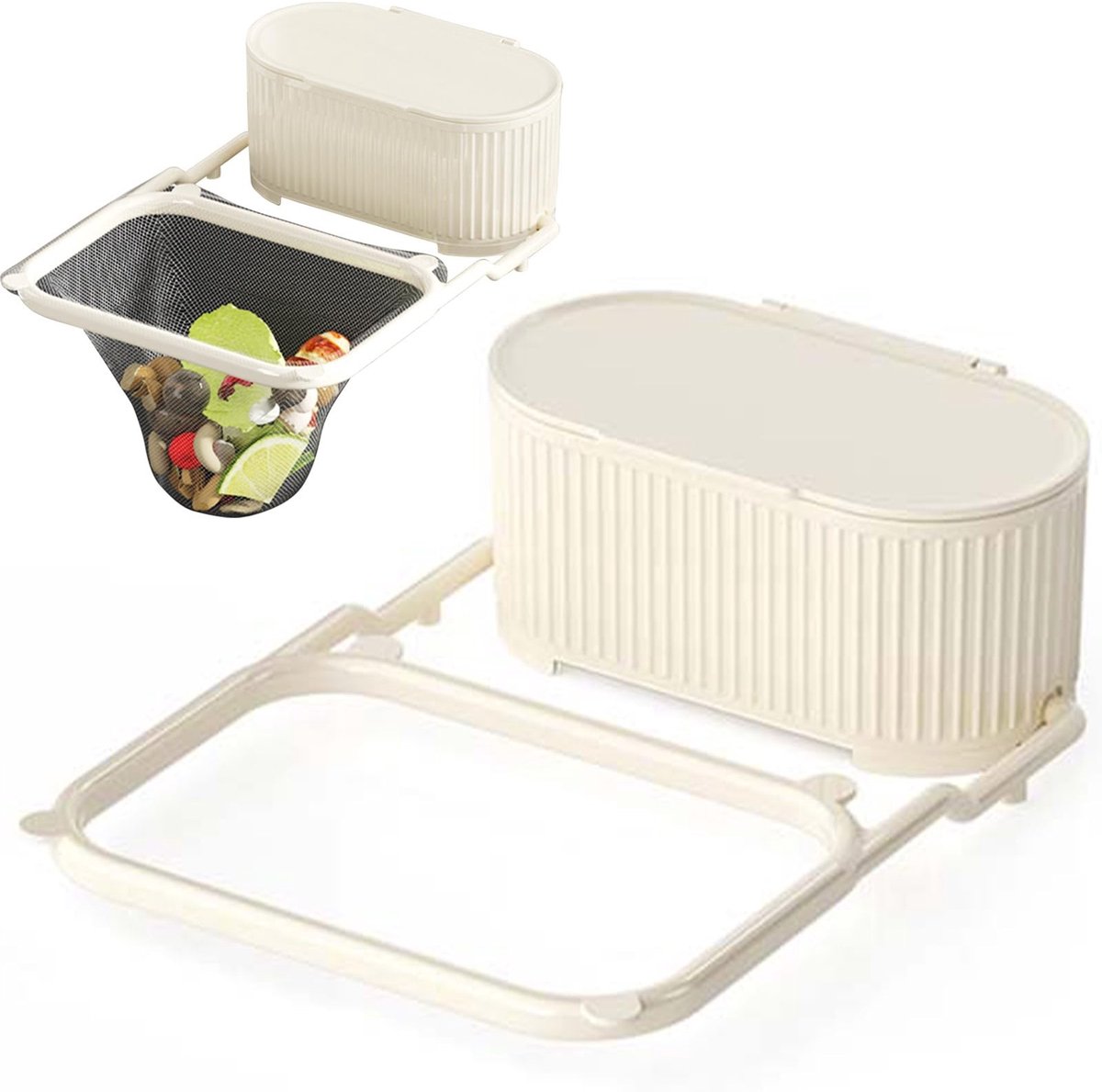 Solidchoice - Afvoerfilter met Zuignap voor Keuken en Badkamer