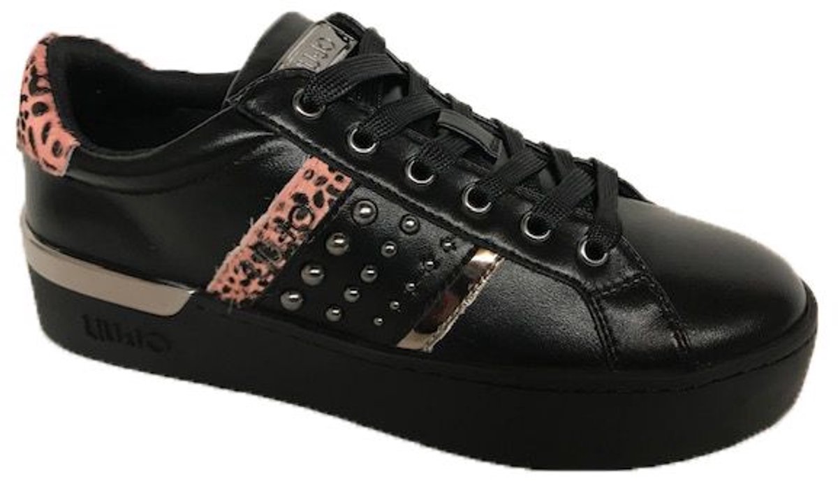 LIU JO SNEAKER - BF0087EX014222222 ZWART