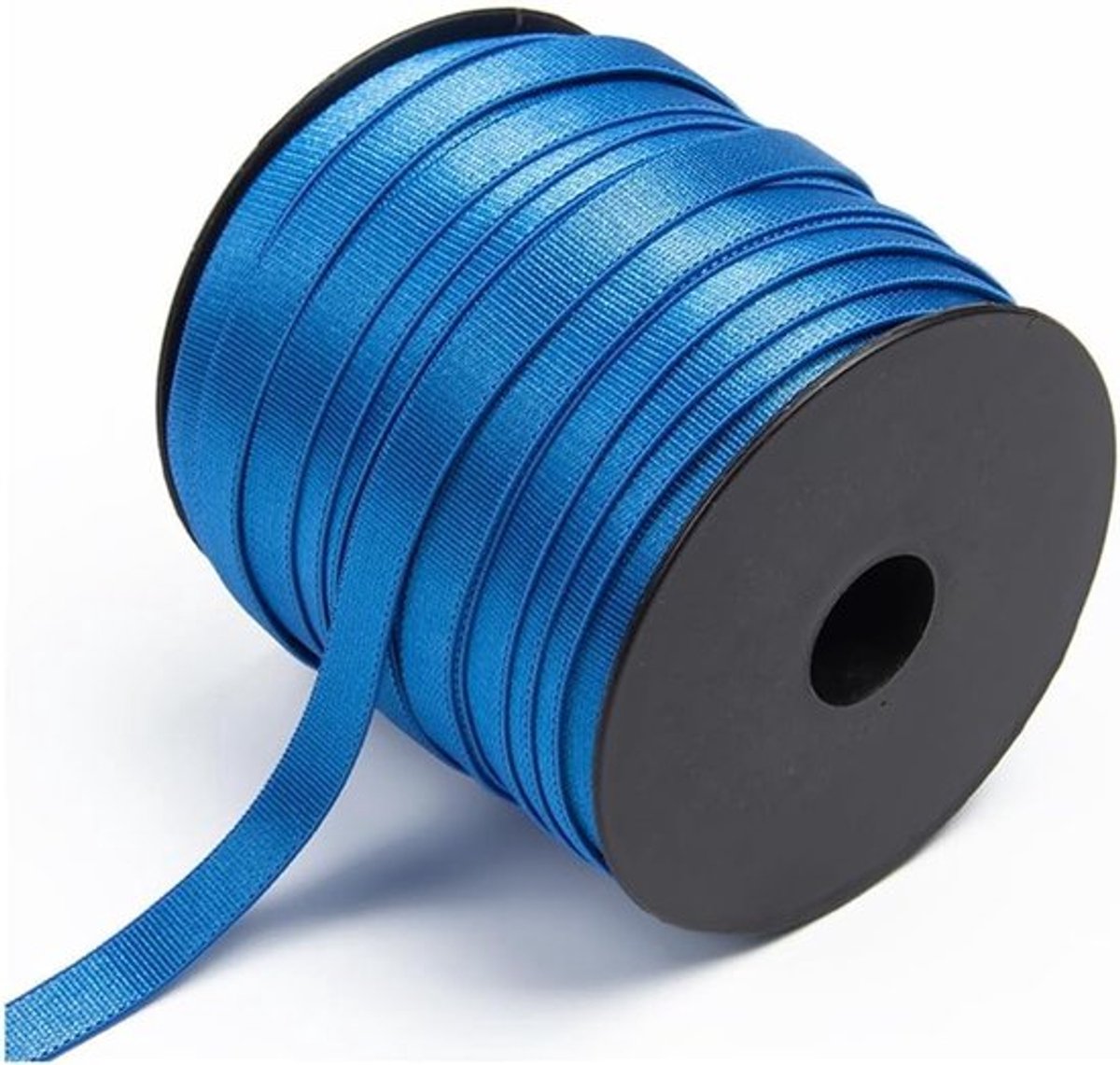 Dunne Elastische Band voor Naaiwerk en DIY Creaties, Geschikt voor Ondergoed, Kleding en Accessoires, Blauw, 1 cm