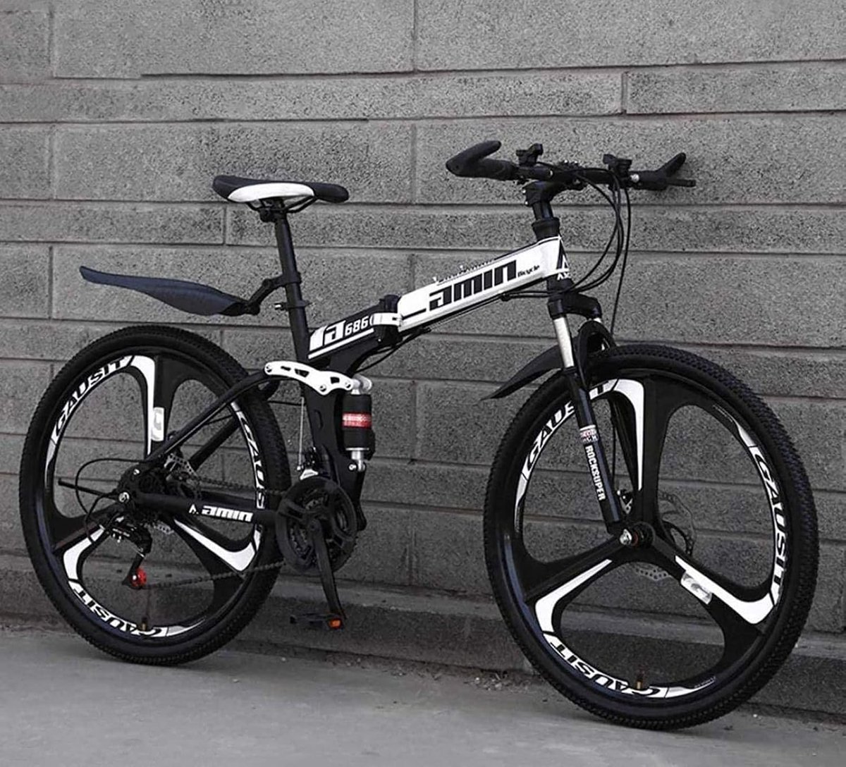 Bicycle 26 inch, Mountain Bike, Fork Suspension, Adult Bike, Boys and Girls Bicycle Variable Speed Shock Absorption - ShopVlot