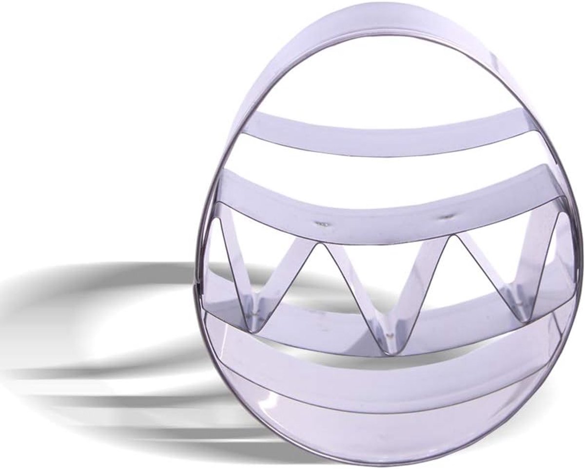 3 Inch Small Easter Egg Cookie Cutter - Stainless Steel - ShopVlot