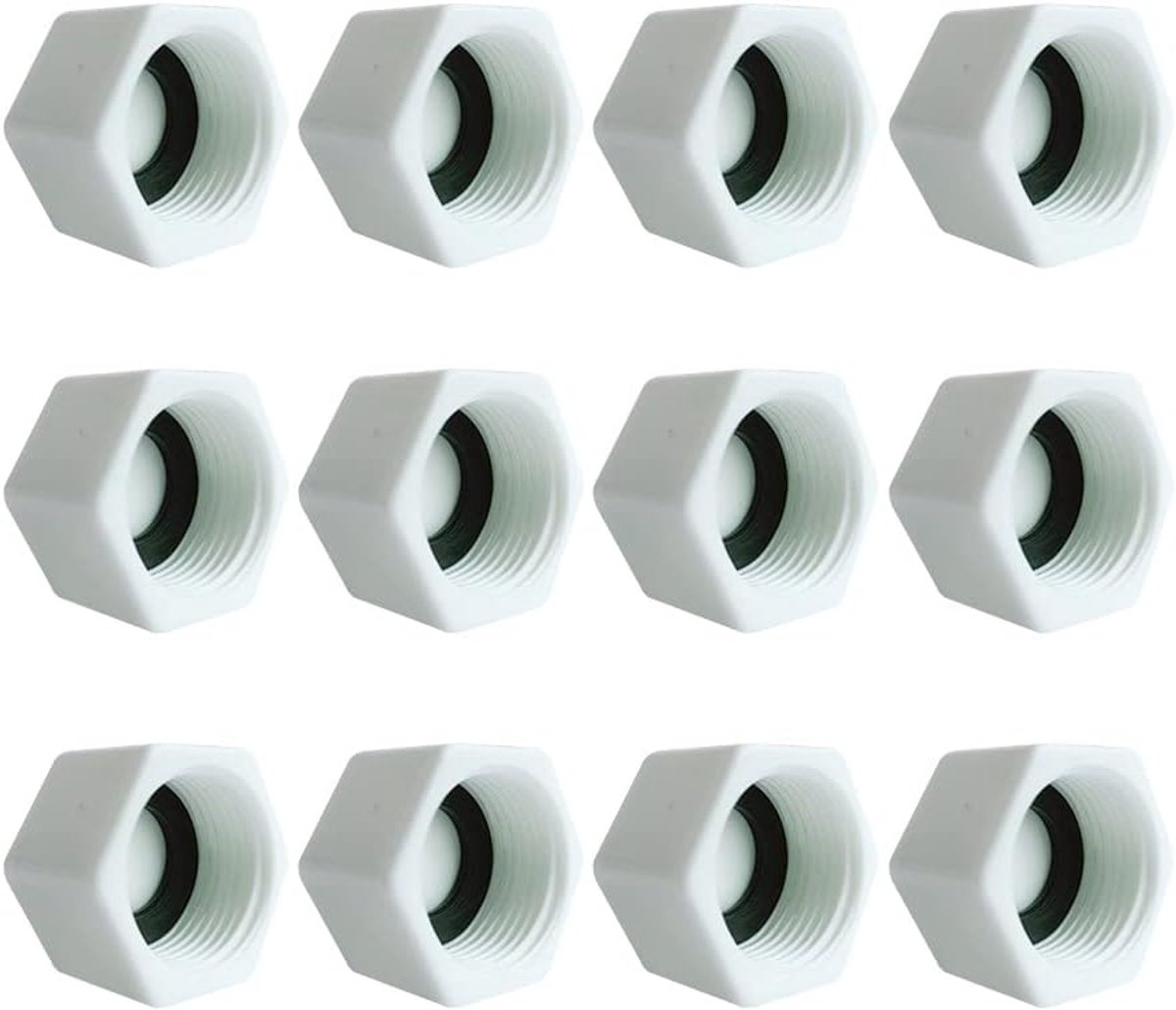 HLIWS 12 stuks G3/4 BSP Afsluitdop,voor het afdichten van verbindingen - ShopVlot