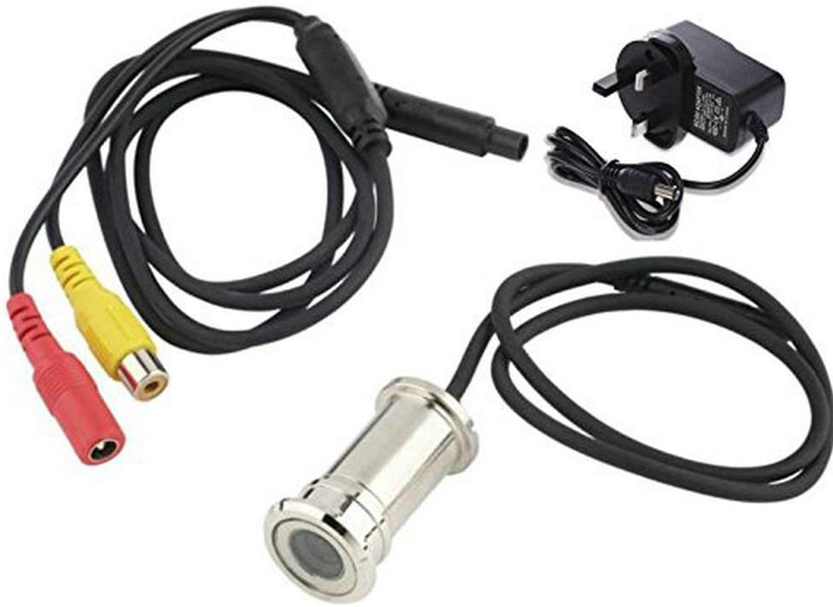 BW 8001 3.5 inch LCD Energy Save Digital Video 120 Wide Sngle Car 2.0 Mega Pixel Door Viewer Eye Camera Peephole - ShopVlot