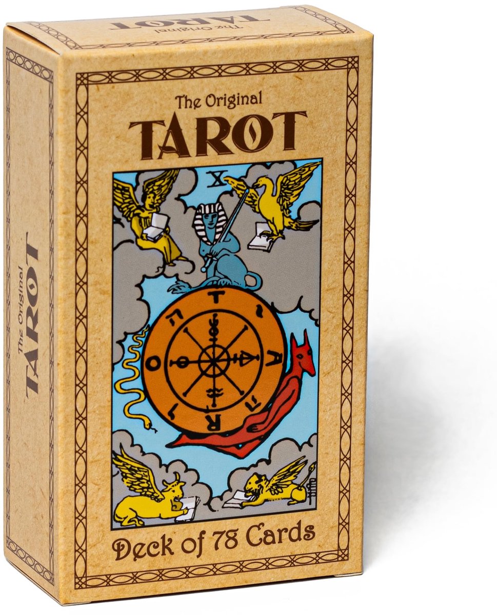 Solidchoice - 78 Originele Tarotkaarten Deck - Inclusief Engelstalige Gids