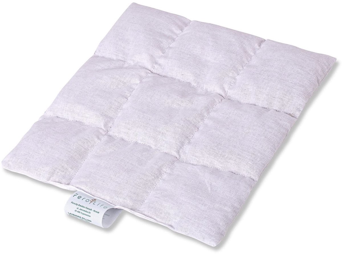 Solidchoice - Kusseninleg met Lavendel 30x30 cm - Natuurlijk Lavendelaroma